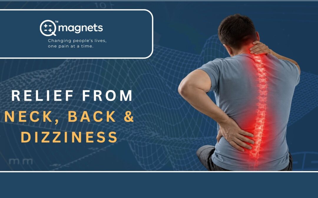 Jude finds relief from neck pain, lower back pain and dizziness with Q Magnets