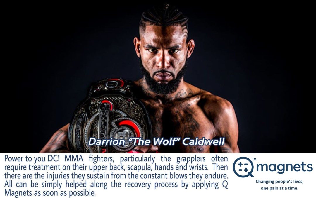 Injury recovery for MMA Bellator champ helped along with Q Magnets