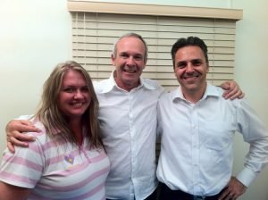 Dianne Hermans, Doug Edwards and James Hermans