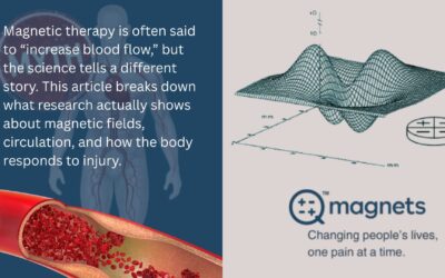 Debunking myths around magnetic therapy and blood flow.