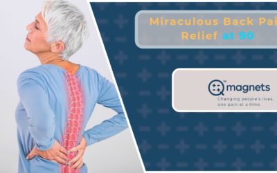90 year old suffering back pain finds miraculous relief with Quadrapolar magnets
