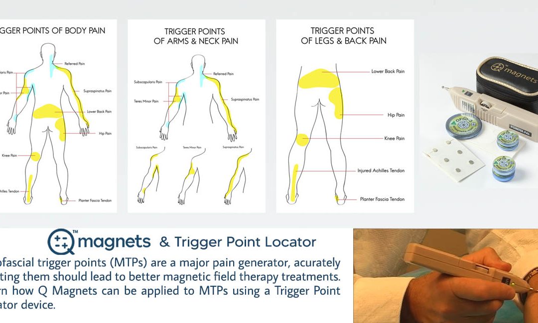 Myofascial Trigger Point Locator and Q Magnet Application