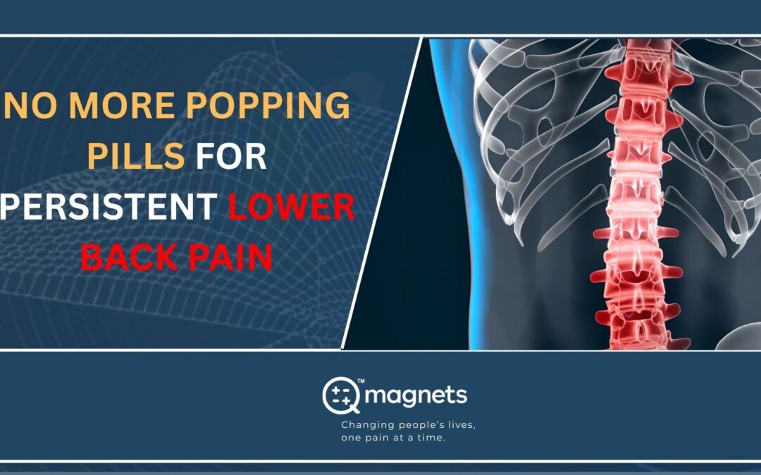 No more popping pills for lower back pain