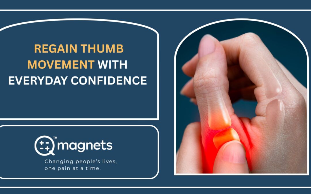 From Locked Thumb to Everyday Freedom: SP’s Trigger Finger Recovery Journey with Q Magnets