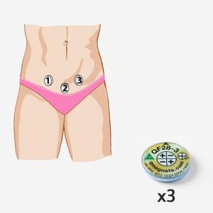 Pain Relief Magnets for Stomach aches, pain n abdomen and menstrual pain