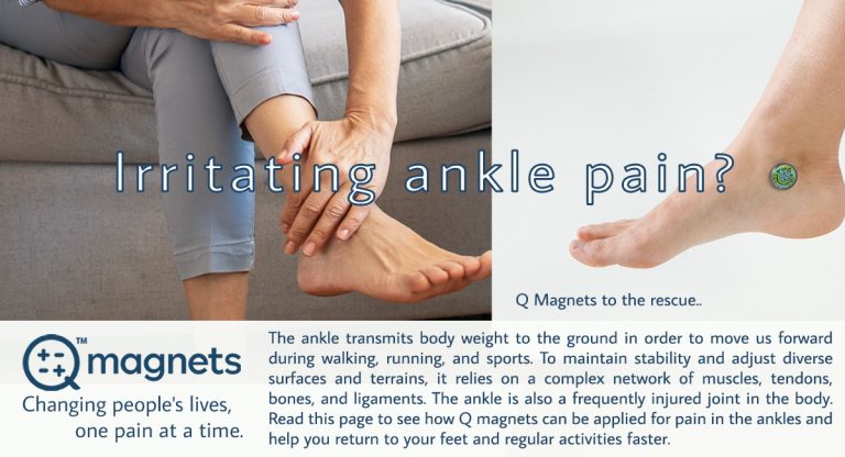 ankle pain magnetic therapy