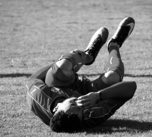 footballer pain