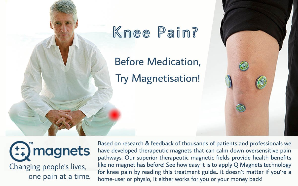 knee pain treatment with magnetic therapy
