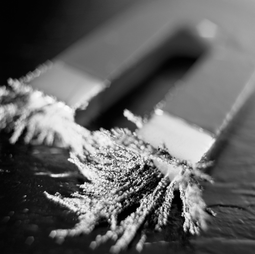 north or south magnetic poles with iron filings for therapuetic magnets