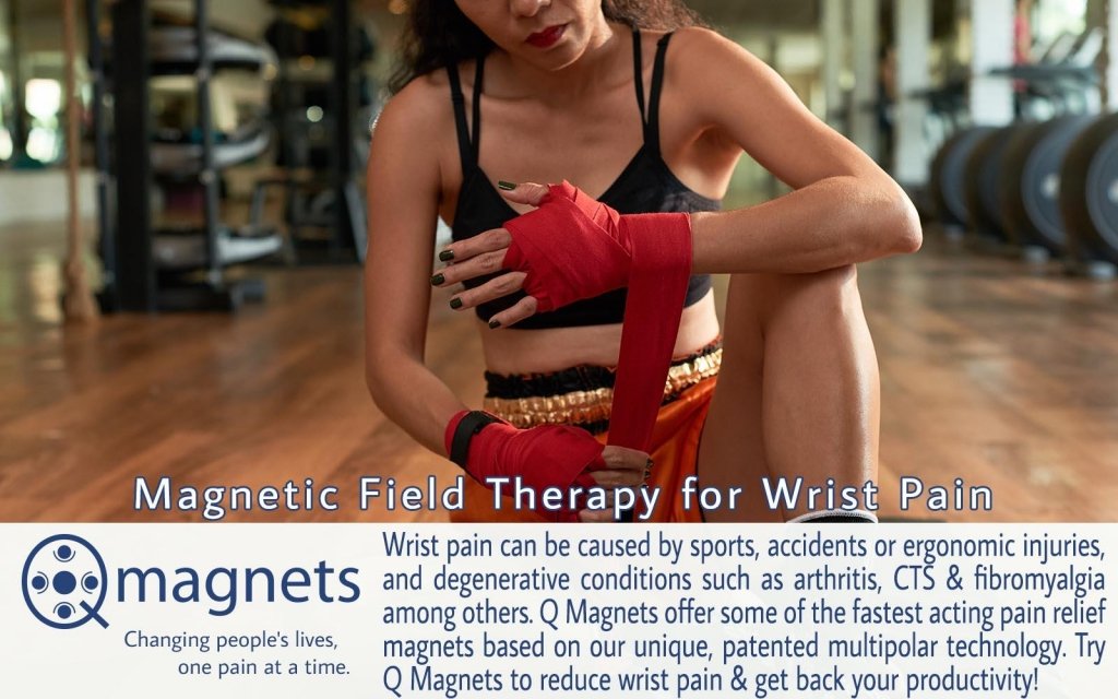 magnetic therapy wrist wrap bracelet pain relief
